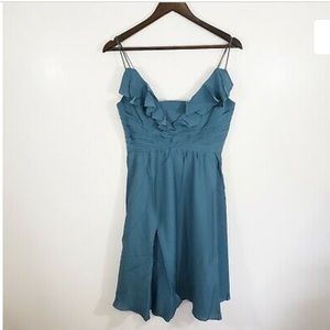 BHLDN Light Blue Size 2 Formal Dress